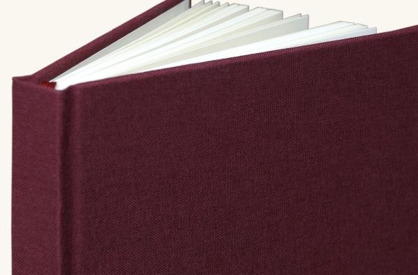 Perfect elegance book linen Papeterie Schreibweise
